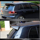 Volkswagen Golf 6 2008–2014 Spojler V3 (pre GTI/R HB 2010-2013, karbón) fotografia 5