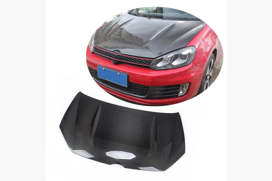 Volkswagen Golf 6 2008–2014 Kapota (pre HB 2010-2013, karbón) Image
