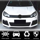 Volkswagen Golf 6 2008–2014 Lip lišta na predný nárazník Lip V3 (pre R HB 2010-2013, karbón) fotografia 2