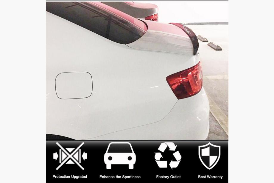 Volkswagen Jetta 2011–2018 Spojler (pre 2011-2014, karbón) Fotografia 2