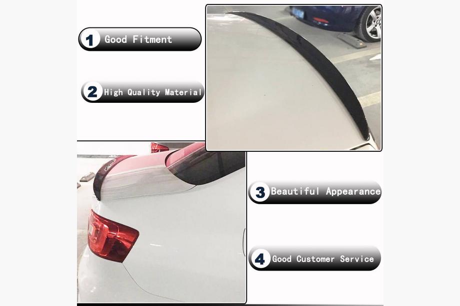 Volkswagen Jetta 2011–2018 Spojler (pre 2011-2014, karbón) Fotografia 3