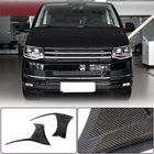 Volkswagen T6 2015–2024 Karbonové lišty na predný nárazník (pre 2015-2019) fotografia 1