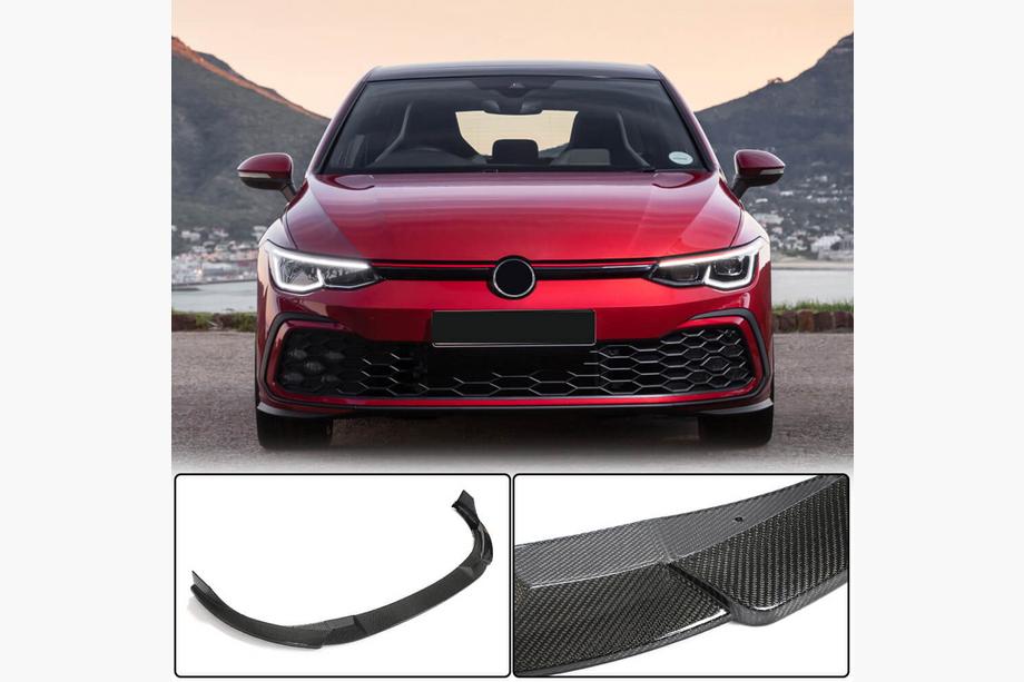 Volkswagen Golf 8 2019– Predná nárazníková lišta Lip (pre GTI HB, karbón) Image