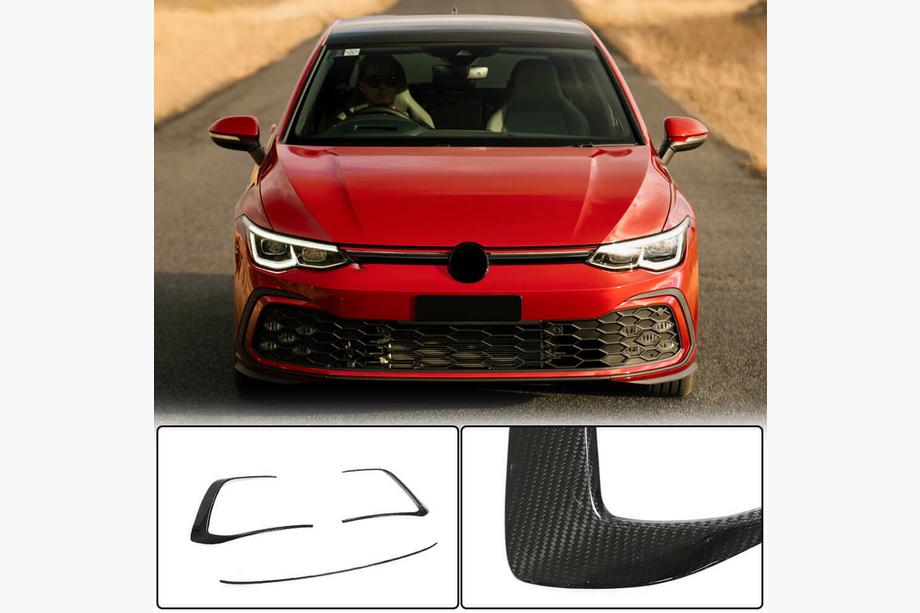 Volkswagen Golf 8 2019– Kryty predného nárazníka (pre GTI HB, dry carbon) Image