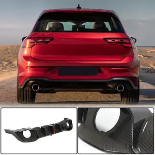 Difúzor zadného nárazníka (pre GTI HB, dry carbon) fotografia 1