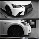 Lexus GS 2011–2020 Nástavce na predný nárazník (pre F-Sport 2011-2015, karbón) fotografia 4