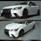 Lexus GS 2011–2020 Nástavce na predný nárazník (pre F-Sport 2011-2015, karbón) fotografia 5