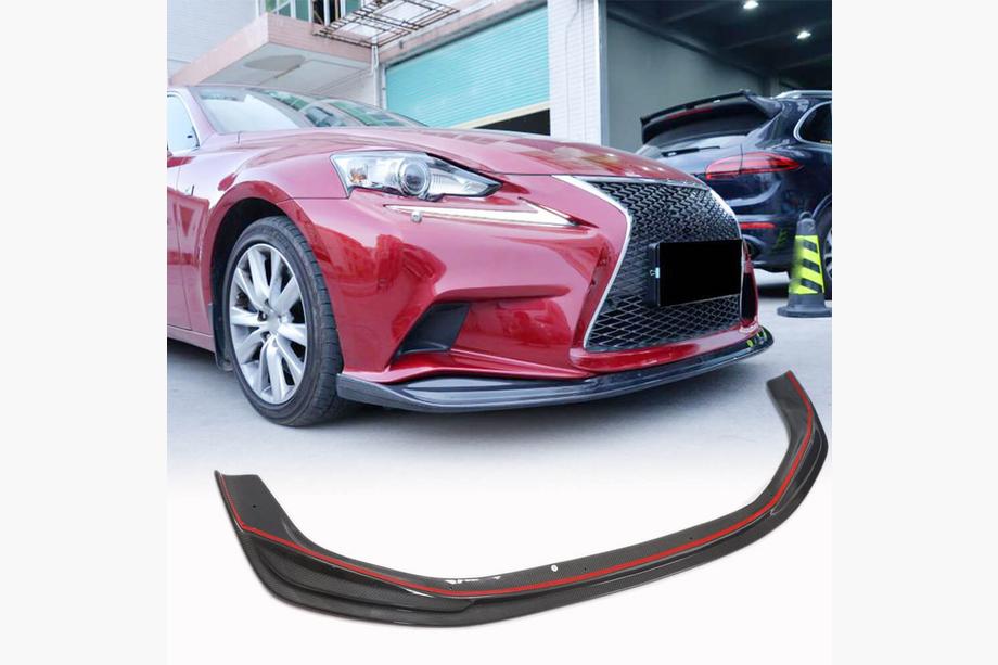 Lexus IS 2013– Karbonový Lip na predný nárazník (pre F-Sport 2013-2016, Carbon) Image