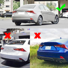 Lexus IS 2013– Difúzor zadného nárazníka (pre Base/F-Sport 2016-2020, karbón) fotografia 9
