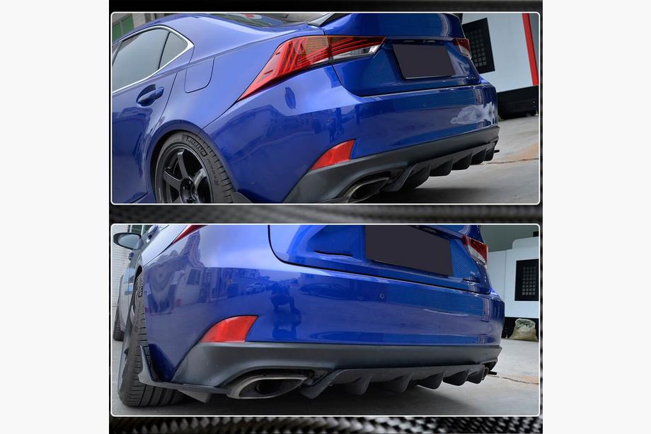 Lexus IS 2013– Difúzor zadného nárazníka (pre Base/F-Sport 2016-2020, karbón) Image