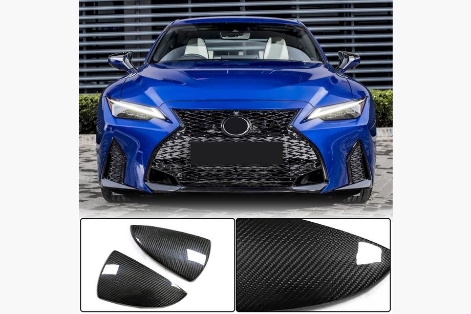 Lexus IS 2013– Kryty zrkadiel (pre 2020+, suchý karbón) Image