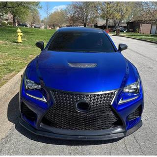 Karbonový nadstavec predného lipu (pre RC F 2014-2018) Lexus RC 200t 2014– fotografia 2