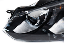 Volkswagen Golf 6 2008–2014 LED predné svetlomety s DRL (2 ks) fotografia 11