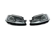 Volkswagen Jetta 2011–2018 LED predné svetlomety s DRL (2 ks) fotografia 2