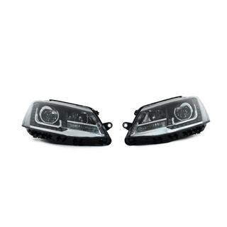 LED predné svetlomety s DRL (2 ks) Volkswagen Jetta 2011–2018 fotografia 2