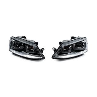 Predné svetlomety U-type (2 ks) Volkswagen Jetta 2011–2018 fotografia 1