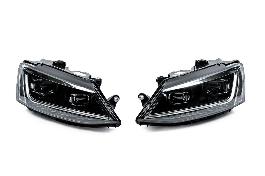 Volkswagen Jetta 2011–2018 Predné svetlomety Full LED (2 ks) Image