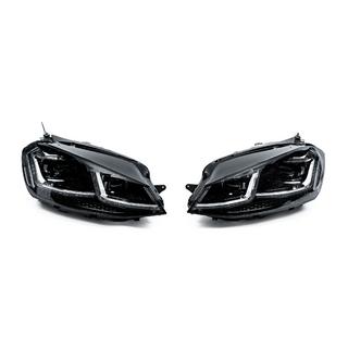 Predné svetlomety Silver Style 2017+ (Pre 2012-2017, 2 ks) Volkswagen Golf 7/E-Golf 2012–2020 fotografia 1