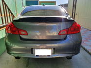 Infiniti G25/G35/37 (V36/CV36) 2006–2015 Spojler SD V2 (pre G37 2009-2013, G25 2011-2012, karbón) fotografia 2