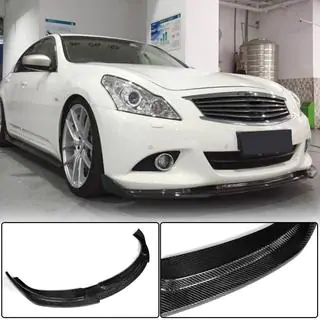 Lip na predný nárazník Lip (pre G37 SD 2009-2013, karbón) Infiniti G25/G35/37 (V36/CV36) 2006–2015 fotografia 1