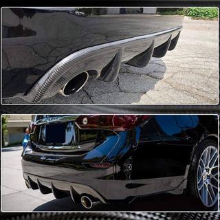 Difúzor zadného nárazníka V1 (pre Q50 Base/Sport 2014-2017, karbón) Infiniti Q50/Q60 2013–2024 fotografia 4