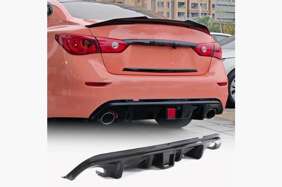 Infiniti Q50/Q60 2013–2024 Difúzor zadného nárazníka V2 (pre Q50 Base/Sport 2014-2017, karbón) Image