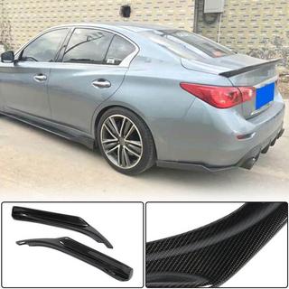 Karbonové lišty na zadný nárazník (pre Q50 Base/Sport 2014-2017) Infiniti Q50/Q60 2013–2024 fotografia 1