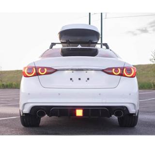 Difúzor zadného nárazníka V1 (pre Q50 Base/Sport 2018-2023) Infiniti Q50/Q60 2013–2024 fotografia 2