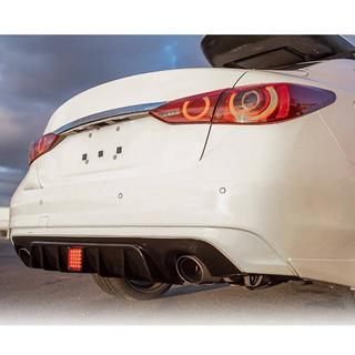 Difúzor zadného nárazníka V1 (pre Q50 Base/Sport 2018-2023) Infiniti Q50/Q60 2013–2024 fotografia 3