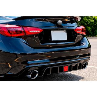 Difúzor zadného nárazníka V1 (pre Q50 Base/Sport 2018-2023) Infiniti Q50/Q60 2013–2024 fotografia 1