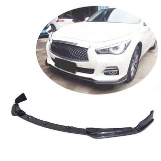 Lipa predného nárazníka Lip V1 (pre Q50 Base 2014-2017, karbón) Infiniti Q50/Q60 2013–2024 fotografia 1