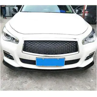 Lipa predného nárazníka Lip V1 (pre Q50 Base 2014-2017, karbón) Infiniti Q50/Q60 2013–2024 fotografia 2