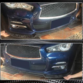 Lišta na predný nárazník Lip V2 (pre Q50 Base 2014-2017, karbón) Infiniti Q50/Q60 2013–2024 fotografia 3