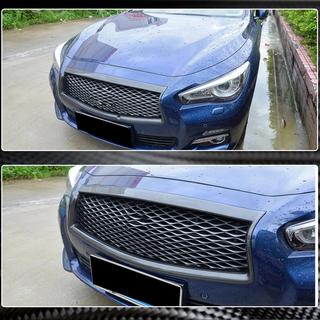 Rámček masky chladiča (pre Q50 Base/Sport 2014-2017, karbón) Infiniti Q50/Q60 2013–2024 fotografia 3