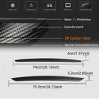 Infiniti Q50/Q60 2013–2024 Karbonové lišty na veko kufra (pre Q50 Base/Sport 2014-2017, Carbon) fotografia 5