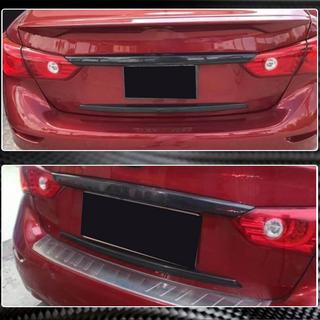 Karbonové lišty na veko kufra (pre Q50 Base/Sport 2014-2017, Carbon) Infiniti Q50/Q60 2013–2024 fotografia 3
