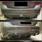 Infiniti Q50/Q60 2013–2024 Difúzor zadného nárazníka V2 (pre Q50 Base/Sport 2018-2023, karbón) fotografia 4