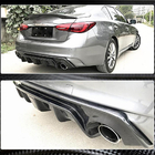 Infiniti Q50/Q60 2013–2024 Difúzor zadného nárazníka V3 (pre Q50 Base/Sport 2018-2023, karbón) fotografia 9