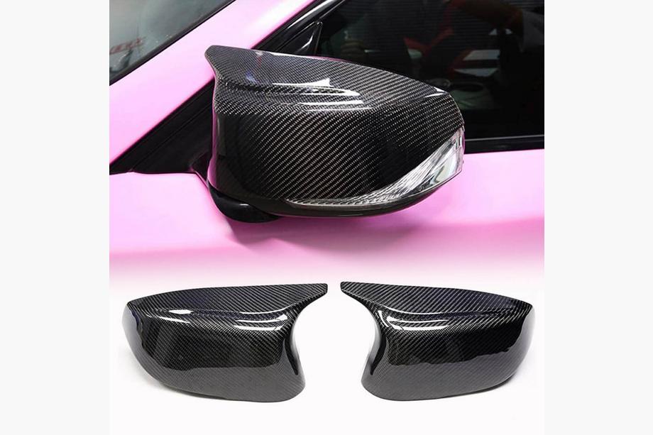 Infiniti Q50/Q60 2013–2024 Kryty zrkadiel V2 (Karbon) Image