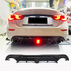 Infiniti Q50/Q60 2013–2024 Difúzor zadného nárazníka V4 (pre Q50 Base/Sport 2014-2017, karbón) fotografia 1