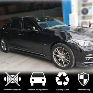 Bočné prahy V1 (pre Q50, karbón) Infiniti Q50/Q60 2013–2024 fotografia 4