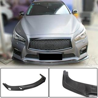 Lip na predný nárazník Lip V1 (pre Q50 Sport 2014-2017, karbón) Infiniti Q50/Q60 2013–2024 fotografia 1
