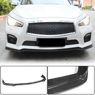 Karbonová lišta na predný nárazník Lip V2 (pre Q50 Sport 2014-2017, Carbon) Infiniti Q50/Q60 2013–2024 fotografia 1