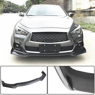 Karbonový lip predného nárazníka Lip V2 (pre Q50 Sport 2018-2022, karbón) Infiniti Q50/Q60 2013–2024 fotografia 2