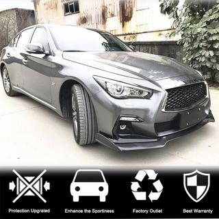 Karbonový lip predného nárazníka Lip V2 (pre Q50 Sport 2018-2022, karbón) Infiniti Q50/Q60 2013–2024 fotografia 3