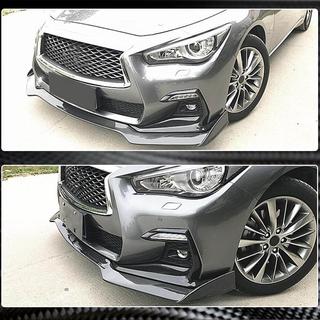 Karbonový lip predného nárazníka Lip V2 (pre Q50 Sport 2018-2022, karbón) Infiniti Q50/Q60 2013–2024 fotografia 4