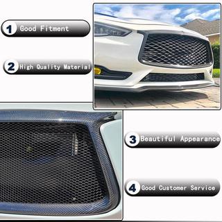 Karbonový rámček masky chladiča (pre Q60 2016-2022, Carbon) Infiniti Q50/Q60 2013–2024 fotografia 3