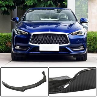 Predný nárazníkový lip Lip V1 (pre Q60 2016-2022, karbón) Infiniti Q50/Q60 2013–2024 fotografia 1
