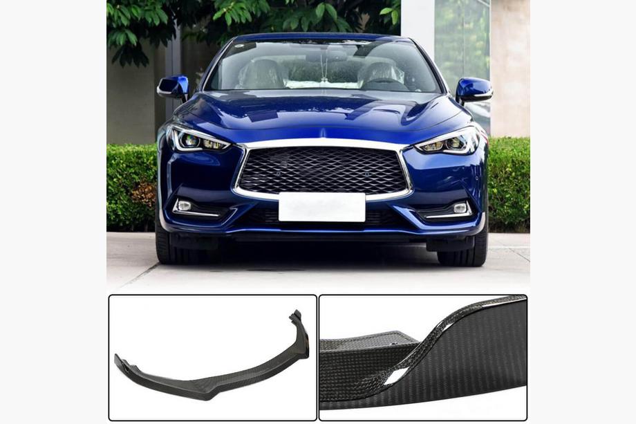 Infiniti Q50/Q60 2013–2024 Predný nárazníkový lip Lip V1 (pre Q60 2016-2022, karbón) Image