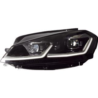 Predné svetlomety Silver FullLed Style (2012-2017, 2 ks) Volkswagen Golf 7/E-Golf 2012–2020